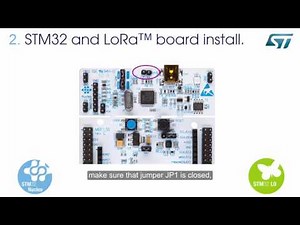 Getting started STM32 Nucleo Pack for LoRa™ technology