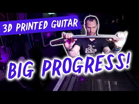 This Guitar Neck Is 3D Printed. Wait Until You See The Rest of The Guitar.