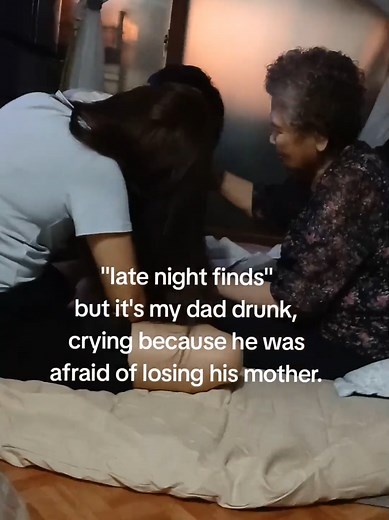 Heartfelt Moments: Dad Crying Late at Night