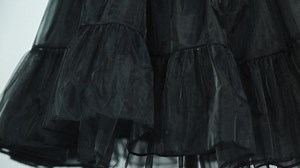 Watch 50s Vintage Crinoline Petticoat Skirt Tutu Skirts Organza on Amazon Live