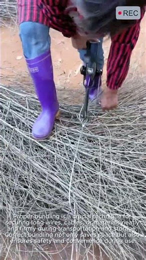 Fast Strong Wire Bundling Technique Easy