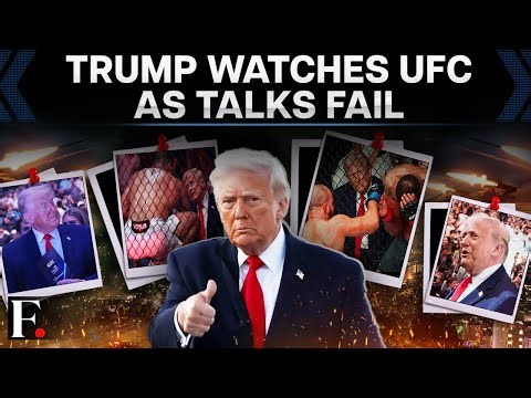 Trump at UFC as Iran War Talks Collapse; Vance Announces 'No Deal' in Pakistan