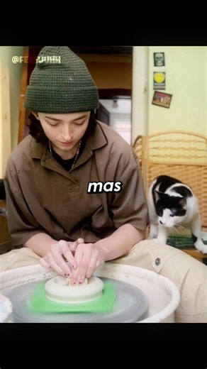 Este gatinho fez seu próprio vaso de flores! ♥️🐾😻 #shorts