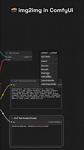 How to do img2img in ComfyUI #aiart #generativeai #comfyui