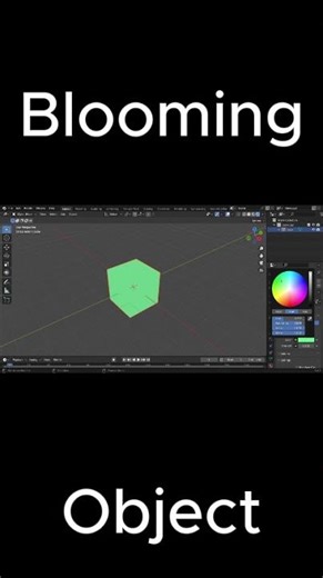 How to Bloom Object In Blender (Glowing Effect)