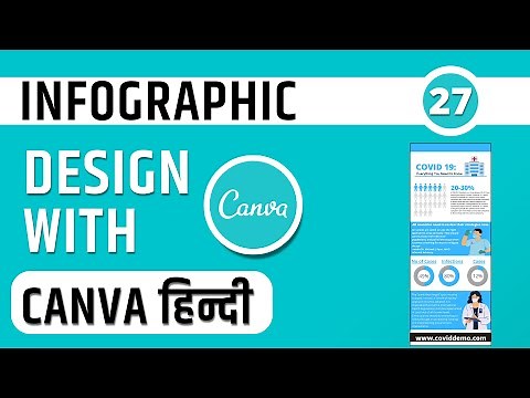How to Design Infographics in Canva | Canva Infographic Tutorial in Hindi for Beginners #CanvaCourse