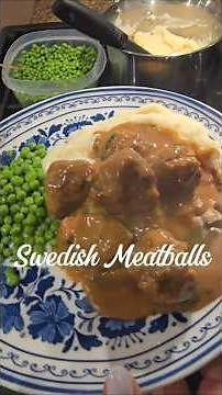 How to make Sweedish Meatballs from scratch