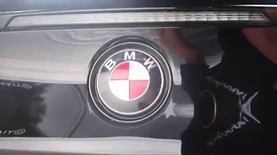 This Protonic Blue BMW i8 was wrapped in Gloss Dragon Fire Red. The i8 with full AC Schnitzer body kit had all grey elements and calipers to Gloss Black and was sent to the Russian owner in Cyprus. #BMWi8 | Yiannimize