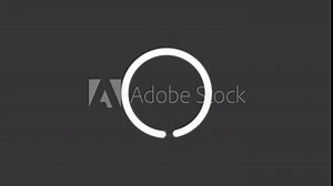 Loading Circle Gradient, A single gradient circle rotating and looping, Animation of a loading spinning load wheel. Waiting for download, charging upload download loading bar footage