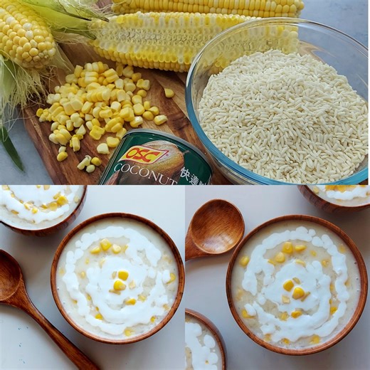 Simple and quick Filipino recipe. Sweet corn kernels with glutinous rice cooked in coconut milk perfect for snack,dessert or even for breakfast. #ginataangmais #Mais #mais #maïs #glutinousrice #glutinous #glutinous #glutinousrice #glutinousricecake #dessert #desserts #desserttime #dessertlover #desserttable | Lutong Pinoy Recipe