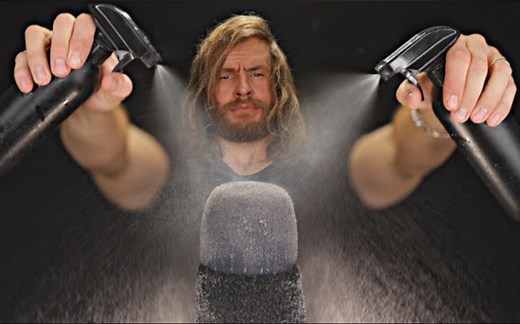 【FredsVoice】最令人惊叹的4K快速喷涂音效[ASMR]（2023.12.18）_哔哩哔哩_bilibili