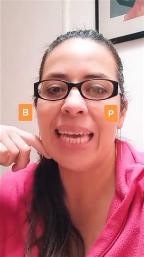 How to say B and P in English 👄🦷😬