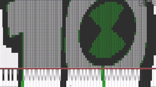 Dark MIDI - BEN 10 THEME