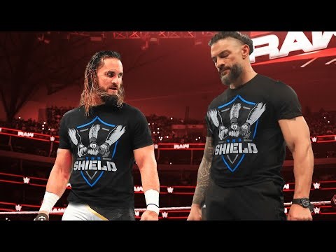 "The Shield Returns on RAW? 😱 Seth Rollins & Roman Reigns Reunion Moment!" 🚨
