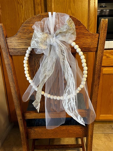Wooden Tulle Ribbon Pew Decor for Weddings/reception/parties - Etsy