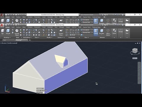 Dormer Window Roof Designing in AutoCAD, Civil Engineering Modeling - QasimCAD