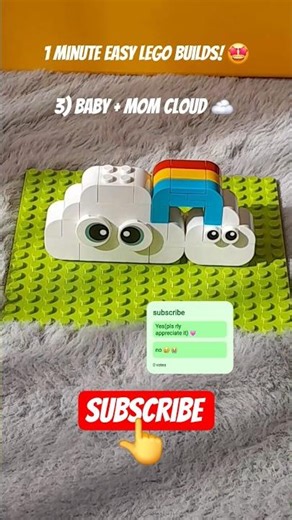 1 minute EASY LEGO BUILDS...