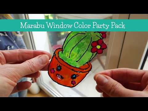 Window Color Set: Fenster bunt gestalten mit Marabu Window Color | Praxis-Tipps