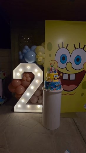 𝐋𝐞𝐭 𝐢𝐭 𝐆𝐥𝐨𝐰 𝐄𝐯𝐞𝐧𝐭𝐬 on Instagram: "𝙍𝙚𝙖𝙙𝙮, 𝙨𝙚𝙩, 𝙏𝙒𝙊! 🍍 . . Balloon set up - @bombas_az #spongebob #marqueenumbers #buckeye #partyrental #smallbusiness"