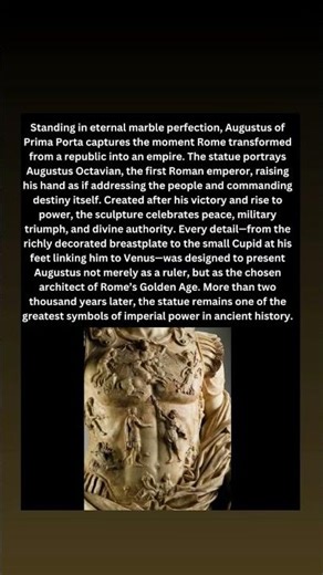 Augustus of Prima Porta — The Emperor Who Forged Rome’s Golden Age