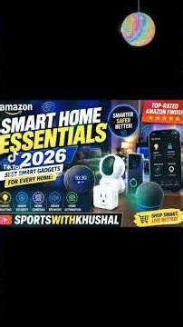 🏡 Amazon Smart Home Essentials 2026 | Best Smart Gadgets for Every Home 🤖✨