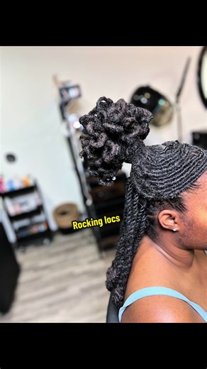 Locs are everything #CapCut #locgang #loccommunity #retwistandstyle #longlocs