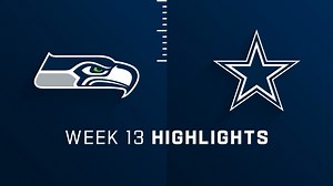 Seahawks vs. Cowboys highlights | Week 14