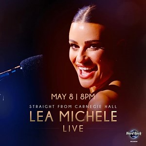 Straight from Carnegie Hall, see Lea Michele Live! performing the best of Broadway, Glee & more right here on our stage Thursday, May 8th, 2025. Tickets are on sale now! | Hard Rock Live Orlando