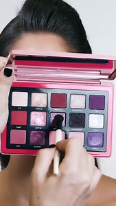 430K views · 10K reactions | Watch ND's quick step by step mini tutorial you've requested, explaining #howto create ND's pink &purple smokey eye look, ft. the LOVE EYESHADOW PALETTE and NEW MACRO TECH EYE CRAYON in BURGUNDY | Natasha Denona Beauty | Facebook