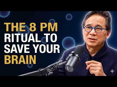 Seniors: Stop Brain Shrinkage With ONE 8 PM Drink (Flush Dementia Toxins) | Dr. William Li