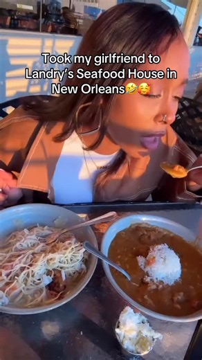 Papi🪶 on Instagram: "New Orleans food over everybody else!!🥰🤣"