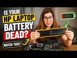Is Your HP Laptop Battery Dead? Watch This!
