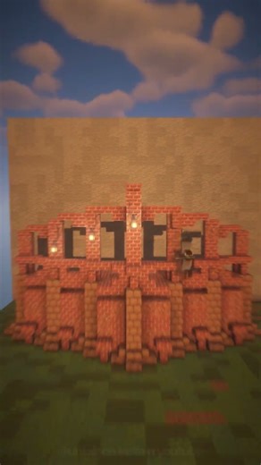 This balcony design is next level #minecraft #building #satisfying