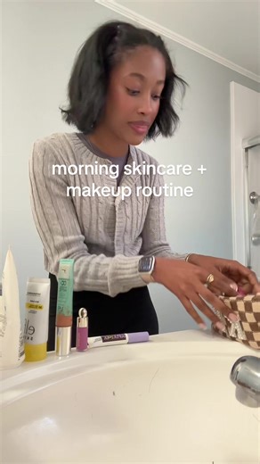 steps/products @LaRochePosayUS effaclar face cleanser @dermalogica brightening microfoliant @La Roche-Posay lipikar moisturizer @elfcosmetics glowtion @IT Cosmetics cc cream @rarebeauty cheek stain -spirited @Maybelline NY superlock brow gel @NYX Professional Makeup mircobrow pencil @rhode skin peptide lip tint -raspberry jelly @maybelline lipstain -jazzberry @laroche cicaplast lip balm #fyp #skincare #makeup