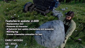 Medieval Engineers - Update 02.009 – Manipulation tool, Peasants news