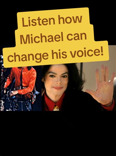 Next time you say someone is not Michael,better think twice! 😅 Michael is a genius. His vocal range is phenomenal, and he can choose tone of his voice,without any voice device! 😂 This video and channel is deleted from YouTube ☹ #michaeljackson #mjalive #fyp #voicechange #kingofpop