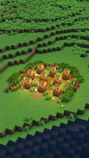 Bee Farm! 🐝 #minecraft #minecraftbuilding #minecraftbuilds #minecraftbuild #minecrafttutorial