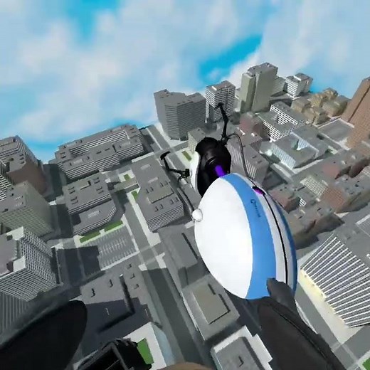 bonelab portal gun mod!!! #bobelab #bonelabmods #portal #portal 2