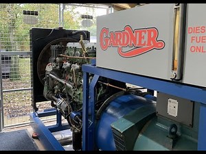 Gardner 6LXB Diesel Generator 100kVA Funfair Style Gen-Set ex Bristol VR Bus Engine Twilight Running