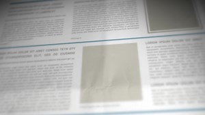 Download Scrolling 3d Newspaper Background for free