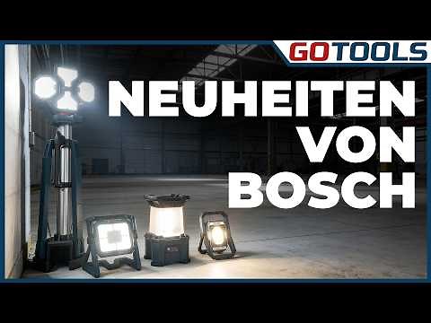 Bosch innovations: Which cordless work light is right for you?