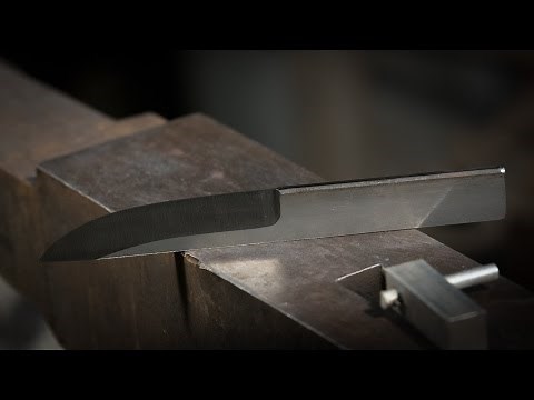 Get Hard: Heat Treating a Knife with Charcoal