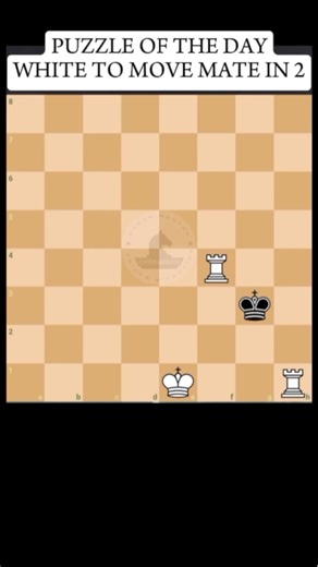 9.6K views · 64 reactions | Puzzle of the Day White to Move Mate in 2 里♟️ #chessmaster | Chess Master | Facebook