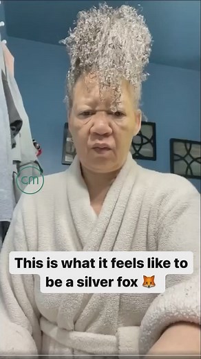299K views · 3.7K reactions |  We can’t get enough of her stunning silver locks that are full of bounce, definition, and personality!  | CurlMix | Facebook