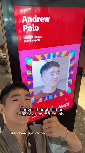 andrew polo on Instagram: "@adobeacrobat AI Assistant helped me ESCAPE corporate  but i had so much fun at Adobe MAX, getting to learn about all the new features that Adobe is cooking up. Adobe Acrobat put on a really fun panel with business owners and how they use AI Assistant to supercharge their business it gave me some inspo to think about! check out AI Assistant! #AdobeMAX #AdobeAcrobatPartner @adobe"