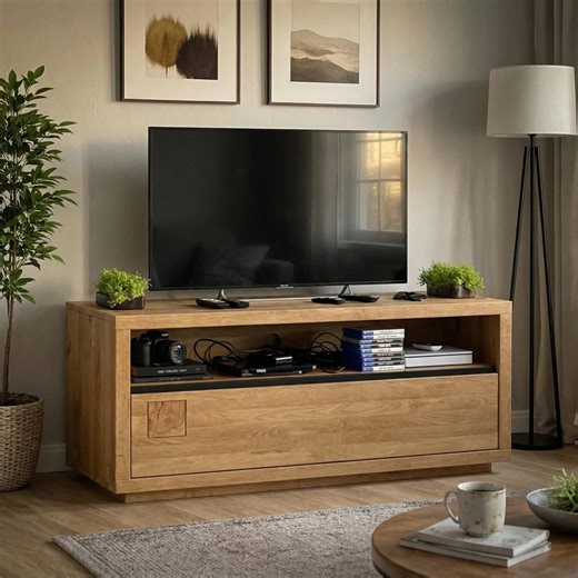 Handmade TV Stand - TV Cabinet - Etsy