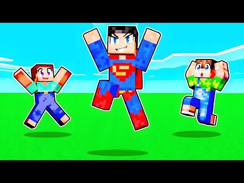 I Became Superman in Minecraft!