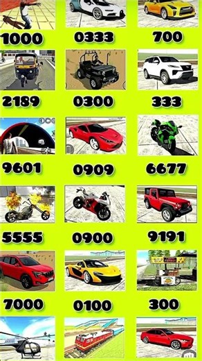ALL cheat code indian bike game code