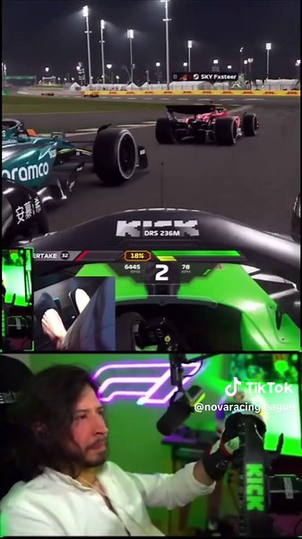 Remontada de @BoostlerF1 @ElSenote @Mewton en #novaracingleague #esports #f124 #f1esports