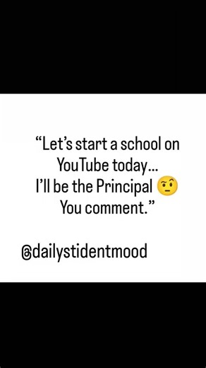 Opening a School on YouTube 😂 | Comment Your Role
